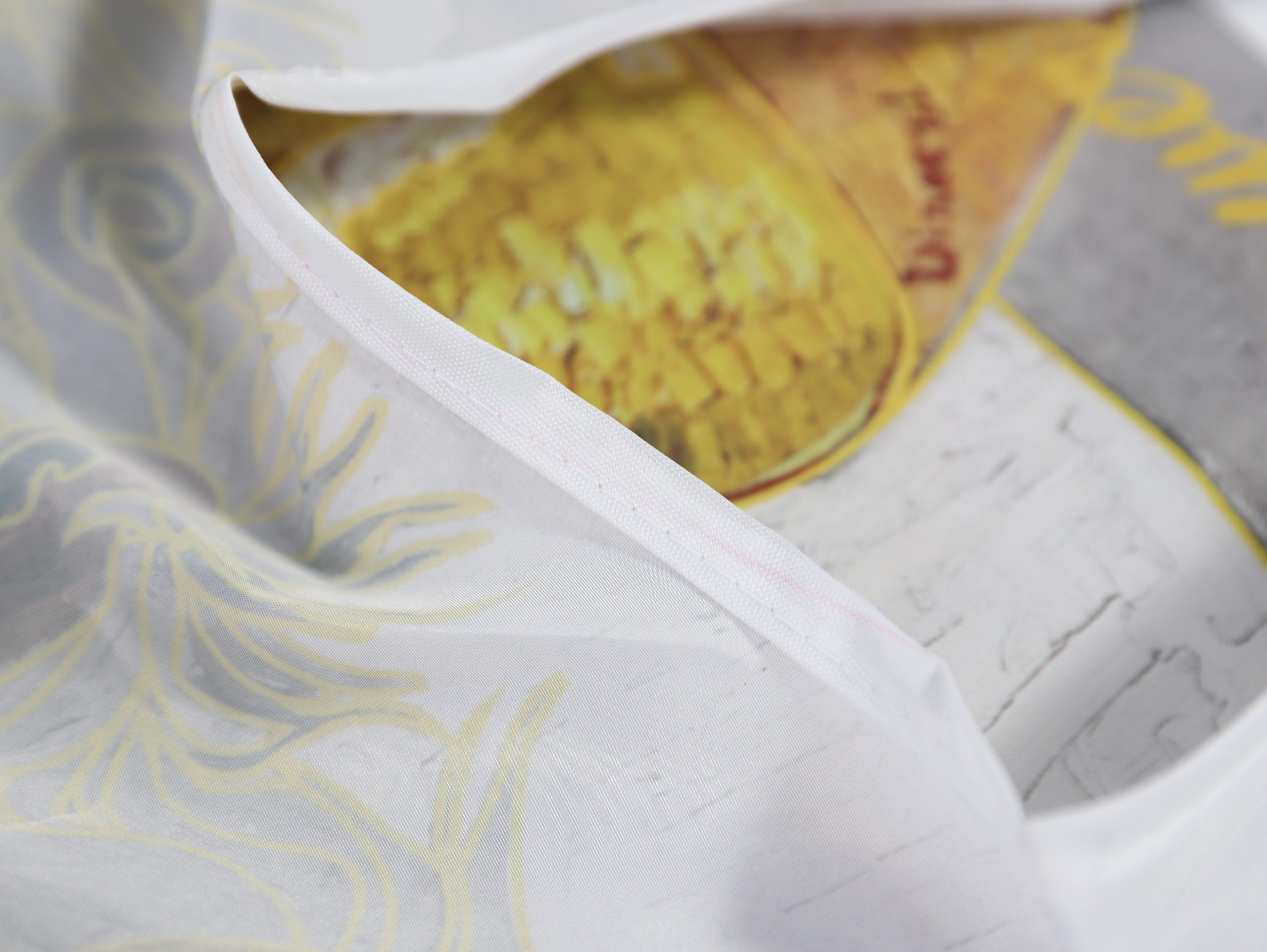 Van Gogh Series Printed Logo Canvas Bag