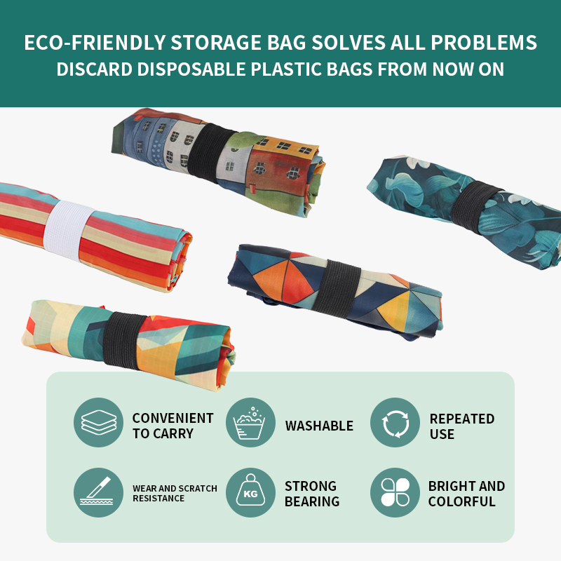Large Capacity Polyester Nylon Foldable Bag