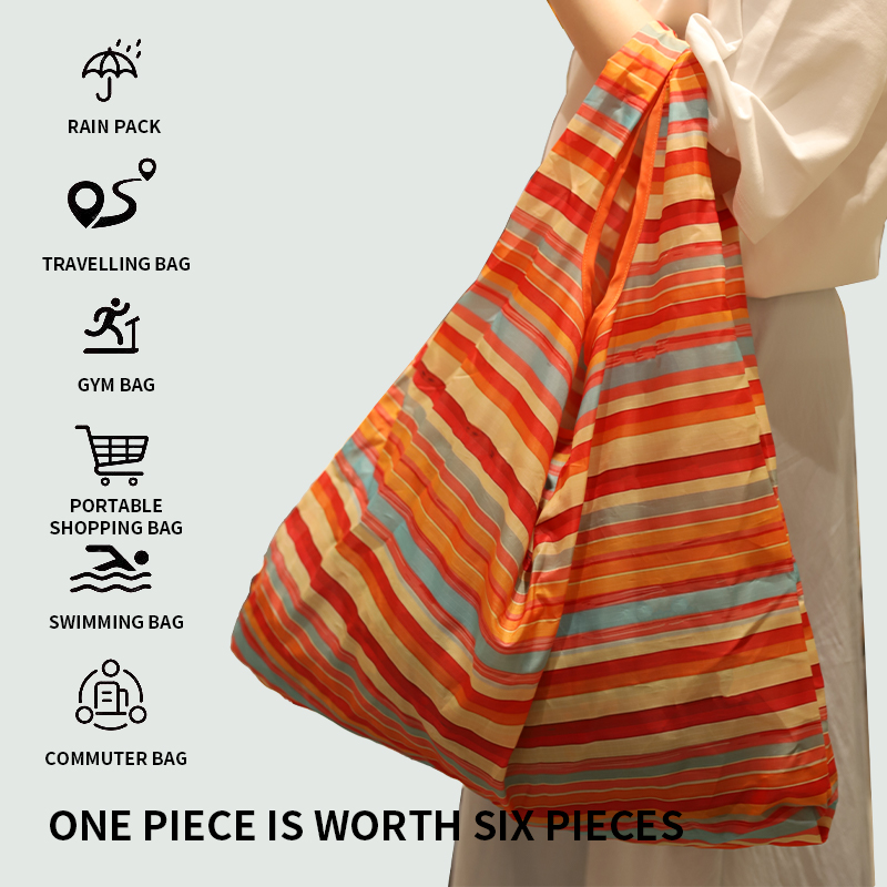 Large Capacity Polyester Nylon Foldable Bag