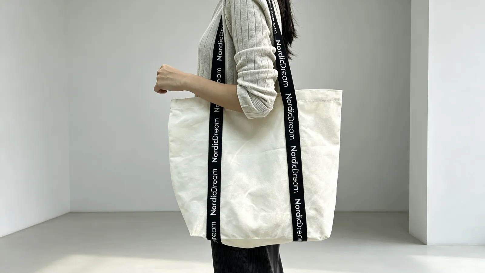 Custom Loop-Printed Canvas Bags for 700Pcs