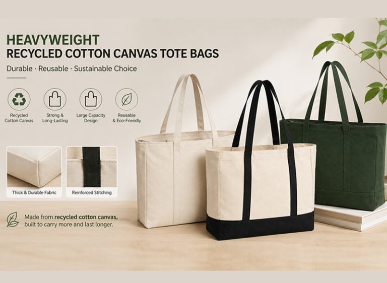 Is Recycled Canvas Good for Tote Bags?