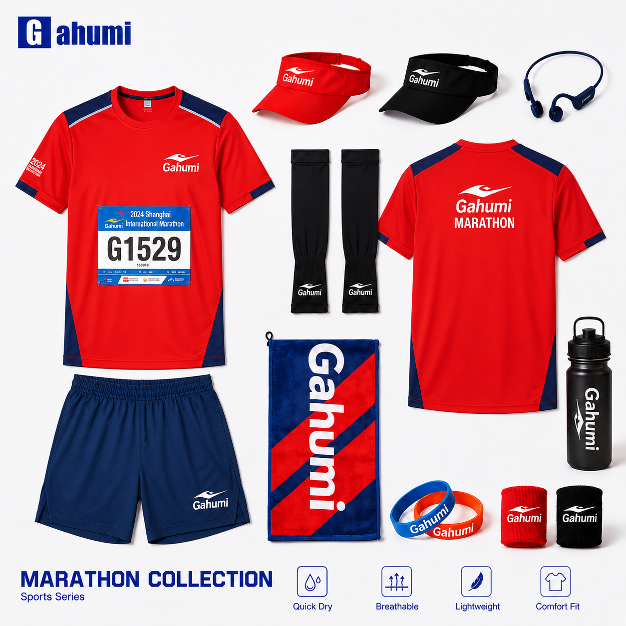 Custom Marathon Merchandise for Sports Events