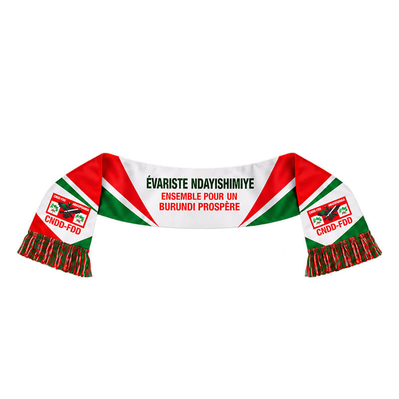 Custom Scarves for Events with Printing and Embroidery